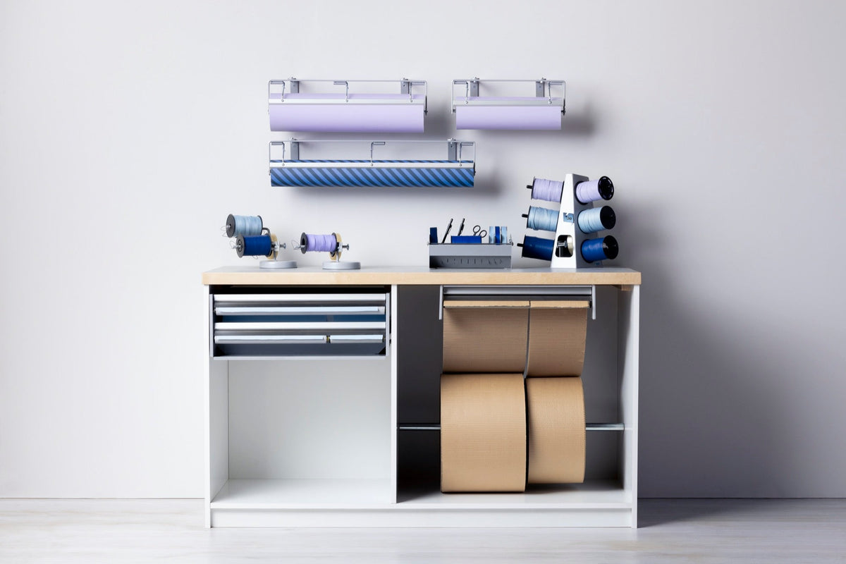 Retail and store gift wrapping equipment